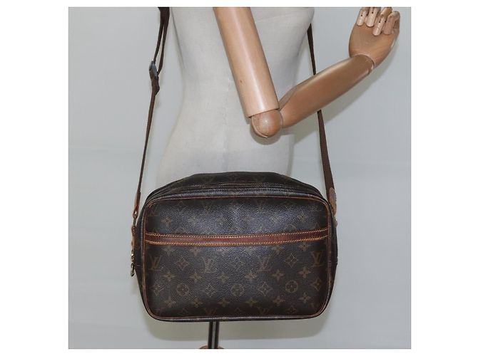 LOUIS VUITTON Borsa a Spalla Monogram Reporter PM M45254 LV Auth BA696 Monogramma - vista 23