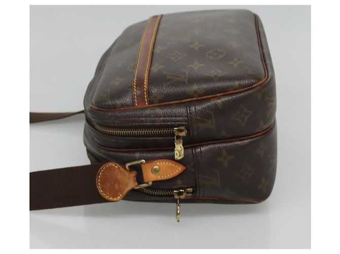 LOUIS VUITTON Borsa a Spalla Monogram Reporter PM M45254 LV Auth BA696 Monogramma - vista 3