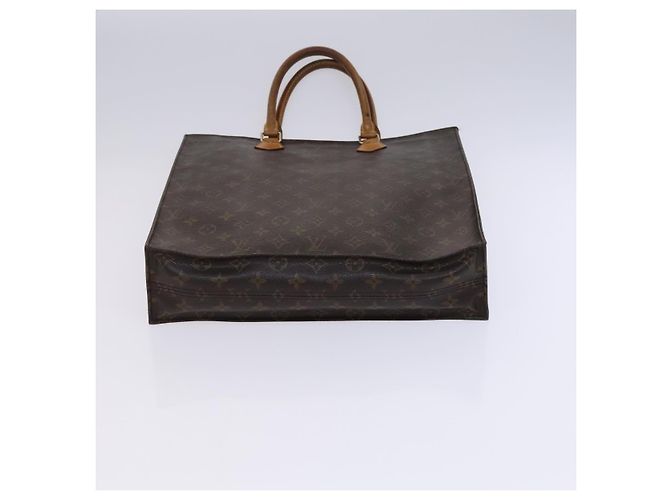 LOUIS VUITTON Borsa a Mano Monogram Sac Plat M51140 LV Auth BD912 Monogramma - vista 5