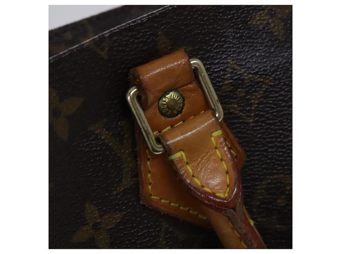 LOUIS VUITTON Borsa a Mano Monogram Sac Plat M51140 LV Auth BD912 Monogramma - vista 8