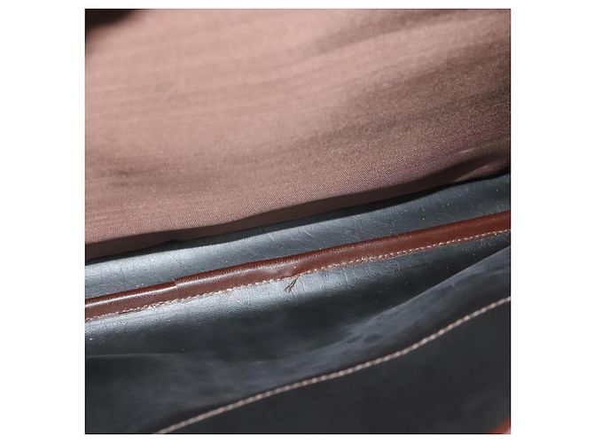 Autre Marque Burberrys Nova Check Aktentasche aus Canvas Beige Auth ep7983 - Ansicht 22