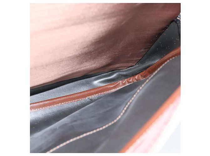 Autre Marque Burberrys Nova Check Aktentasche aus Canvas Beige Auth ep7983 - Ansicht 23