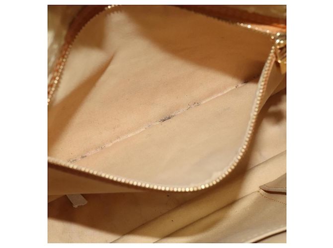 LOUIS VUITTON Monogram Mini Buzas Marie Kate Borsa Beige M92323 LV Auth BA549 - vista 11