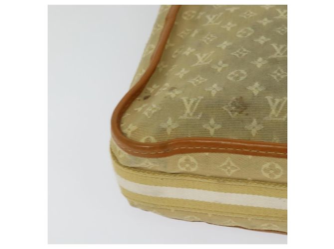 LOUIS VUITTON Monogram Mini Buzas Marie Kate Borsa Beige M92323 LV Auth BA549 - vista 15