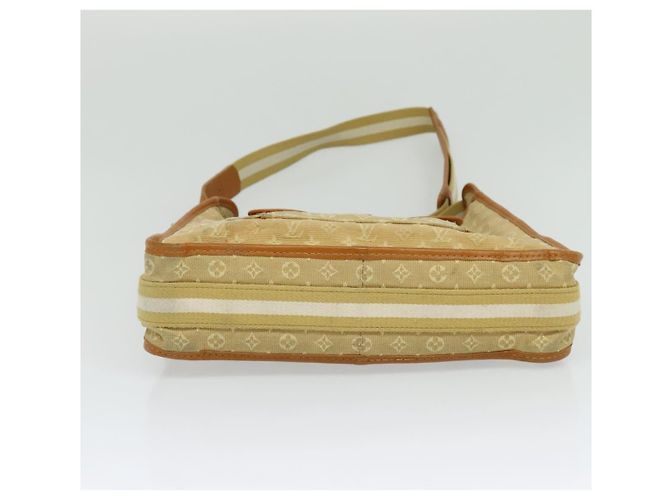 LOUIS VUITTON Monogram Mini Buzas Marie Kate Borsa Beige M92323 LV Auth BA549 - vista 5