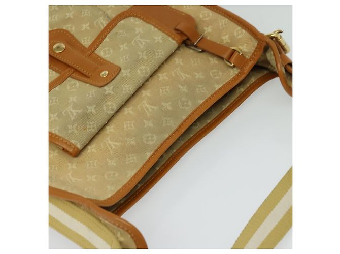 LOUIS VUITTON Monogram Mini Buzas Marie Kate Borsa Beige M92323 LV Auth BA549 - vista 6