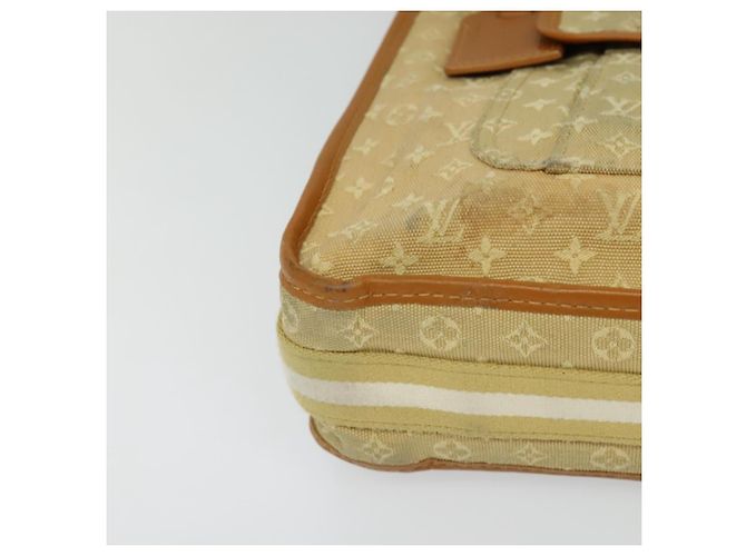 LOUIS VUITTON Monogram Mini Buzas Marie Kate Borsa Beige M92323 LV Auth BA549 - vista 9