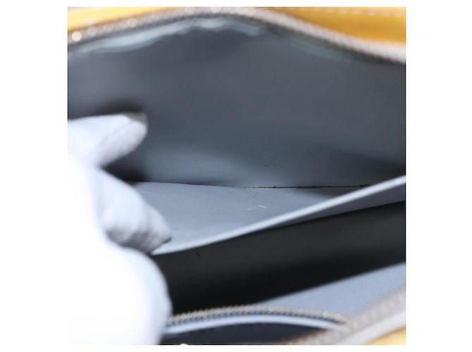 LOUIS VUITTON Monogram Vernis Houston Borsa a Mano Grigia M91053 LV Auth EC710 Grigio - vista 25