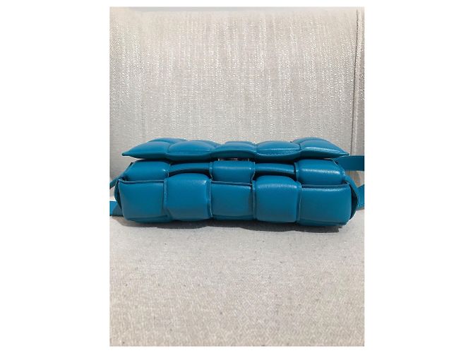 BOTTEGA VENETA Borse T. Pelle Blu - vista 5