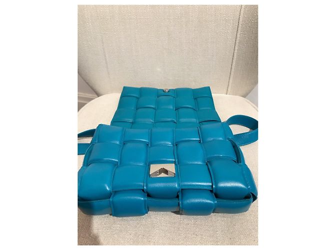 BOTTEGA VENETA Borse T. Pelle Blu - vista 6