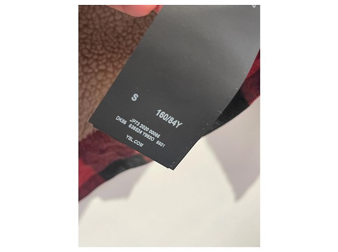 SAINT LAURENT Chaquetas T.International S Algodón Roja - vista 6