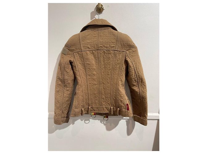 Cannage Chaqueta DIOR T.International XS Algodón Beige - vista 6