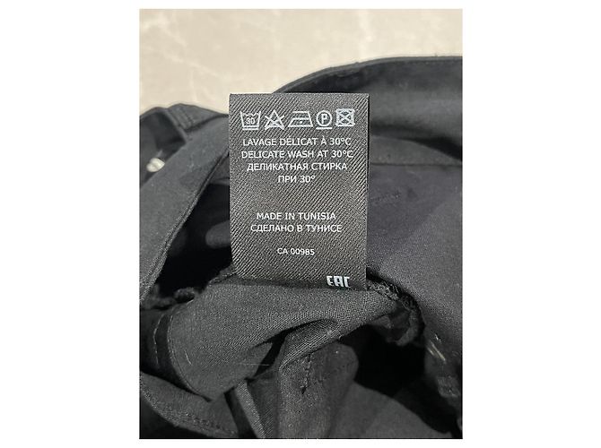 ISABEL MARANT Pantalones T.International S Algodón Negro - vista 7