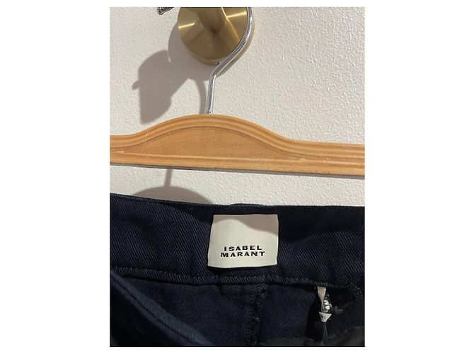 Pantalón Isabel Marant azul marino T.36 - vista 7