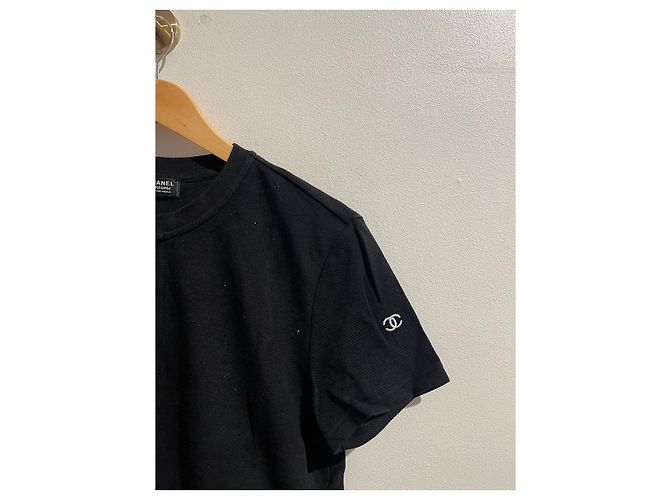 CHANEL Tops T.Internacional L Algodón Negro - vista 2