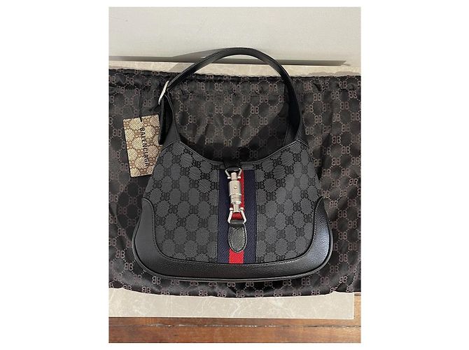 GUCCI X BALENCIAGA Borse T. Tessuto Nero - vista 7