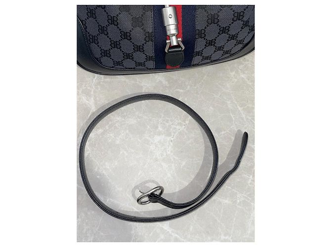 GUCCI X BALENCIAGA Borse T. Tessuto Nero - vista 9
