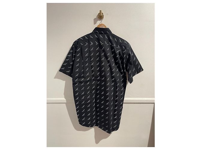 BALENCIAGA Tops T.International S Algodón Negro - vista 2