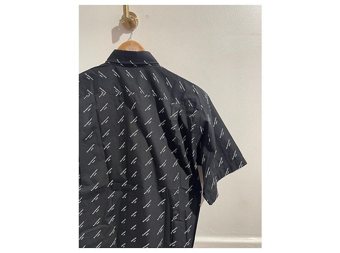 BALENCIAGA Tops T.International S Algodón Negro - vista 5