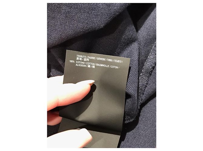 BALENCIAGA Tops T.International S Algodón Azul - vista 5