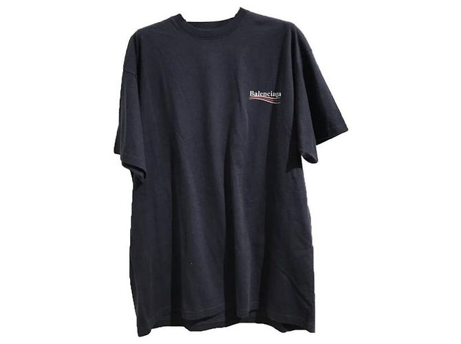BALENCIAGA Tops T.International S Algodón Azul - vista 6