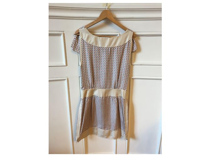 MARC JACOBS Kleid T.International XS Seide Mehrfarben - Ansicht 2