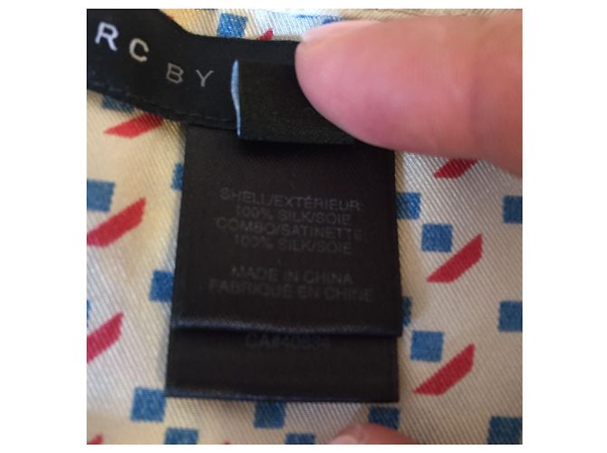 MARC JACOBS Kleid T.International XS Seide Mehrfarben - Ansicht 4