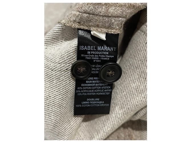 ISABEL MARANT ETOILE Pantalones T.International XS Algodón - vista 8