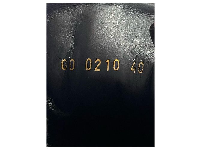 Sneakers LOUIS VUITTON T.EU 40 Pelle Nero - vista 7