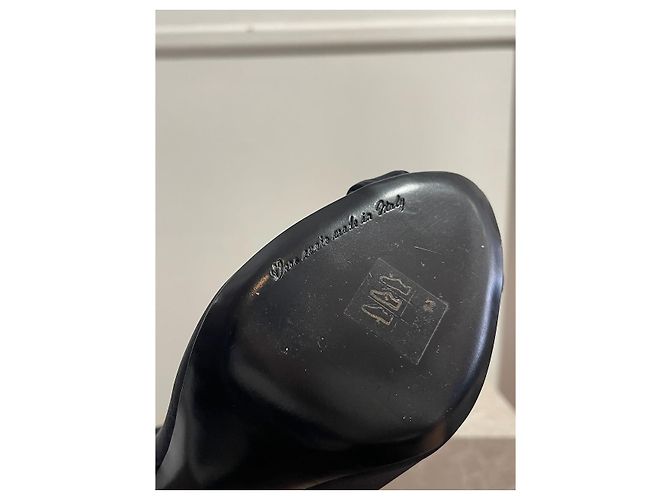 DOLCE & GABBANA Stivaletti T.EU 38 Tessuto Nero - vista 8