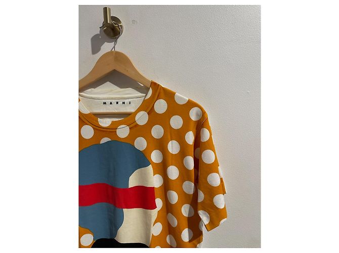 MARNI Tops T.Internacional S Algodón Naranja - vista 2