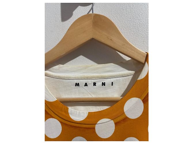 MARNI Tops T.Internacional S Algodón Naranja - vista 3