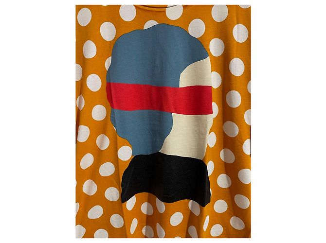 MARNI Tops T.Internacional S Algodón Naranja - vista 4