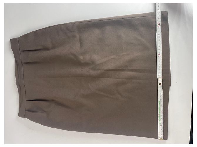 Gonna in lana vintage Dior marrone - vista 10