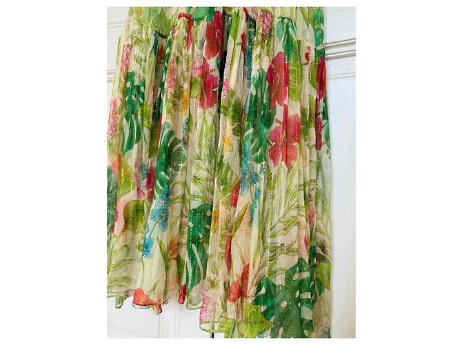 Abito Maxi Gucci in Seta Multicolore - vista 12