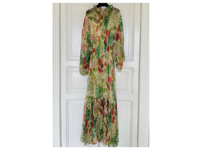 Abito Maxi Gucci in Seta Multicolore - vista 13