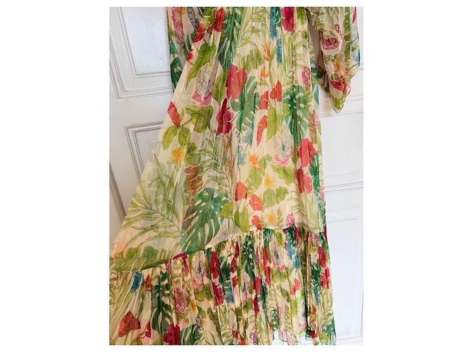 Abito Maxi Gucci in Seta Multicolore - vista 14