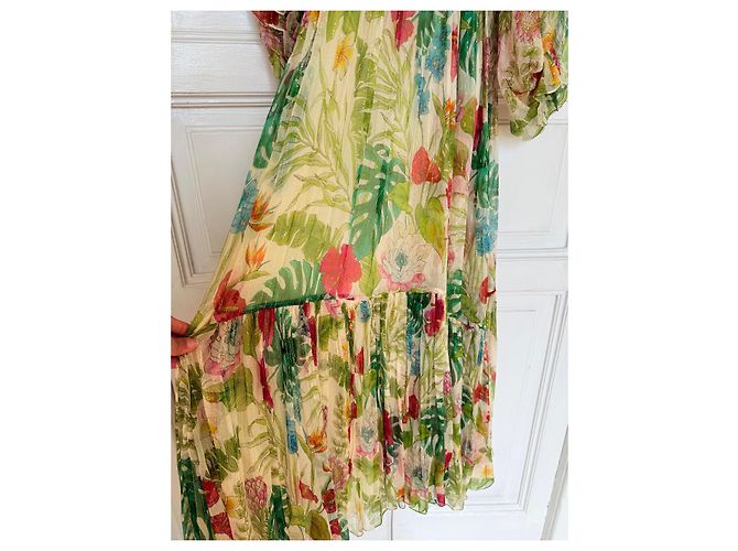Abito Maxi Gucci in Seta Multicolore - vista 5