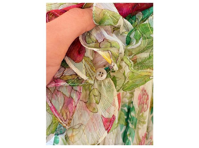 Abito Maxi Gucci in Seta Multicolore - vista 8