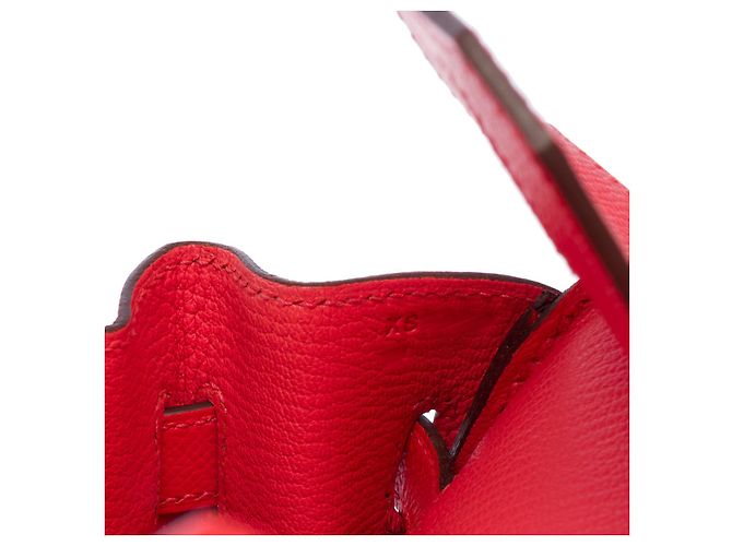 Hermès Sac HERMES Birkin 30 en Cuir Rose - 102598 - vue 8