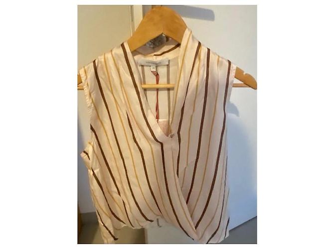 Cardigan Senza Maniche in Viscosa La Fée Maraboutée Multicolore - vista 7