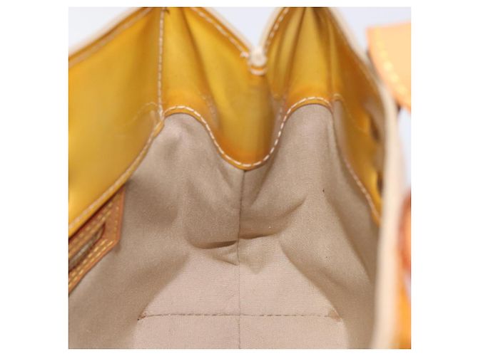 LOUIS VUITTON Monogram Vernis Reade PM Borsa a Mano Beige M91334 LV Auth BA718 - vista 14