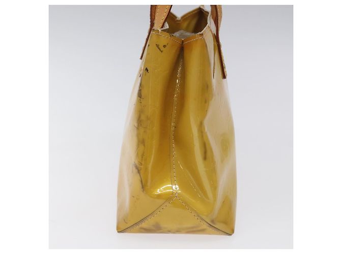 LOUIS VUITTON Monogram Vernis Reade PM Borsa a Mano Beige M91334 LV Auth BA718 - vista 3
