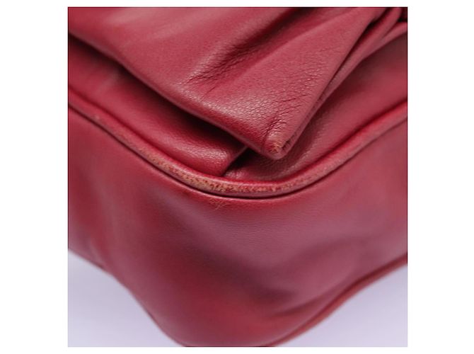 Prada Borsa a spalla in pelle rosa Auth EC644 - vista 8
