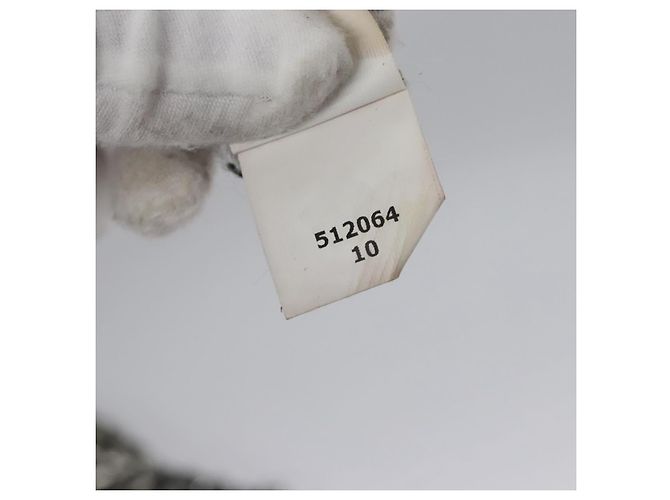 Autre Marque Borsa a mano Stella MacCartney Chain in cotone 2 vie nera Auth BA579 Nero - vista 10