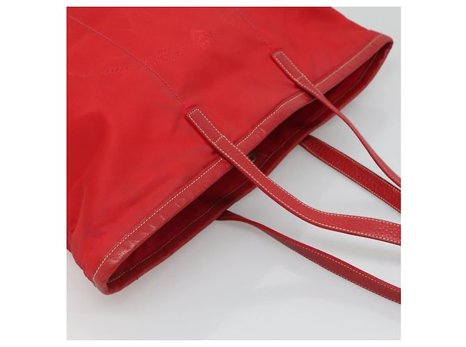 PRADA Borsa Tote in Nylon Rossa Oro Auth fm4463 Rosso D'oro - vista 6