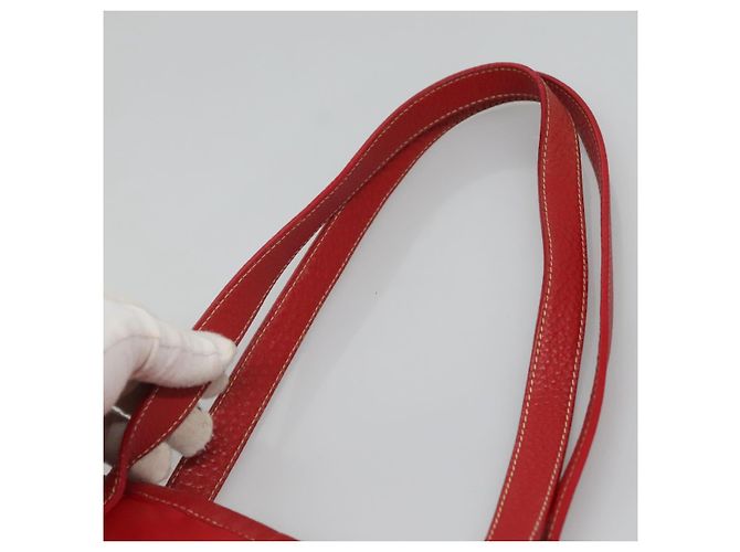 PRADA Borsa Tote in Nylon Rossa Oro Auth fm4463 Rosso D'oro - vista 8