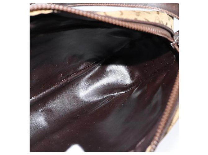 Céline Borsa a spalla Celine C Sulky in tela beige Auth BA757 - vista 14