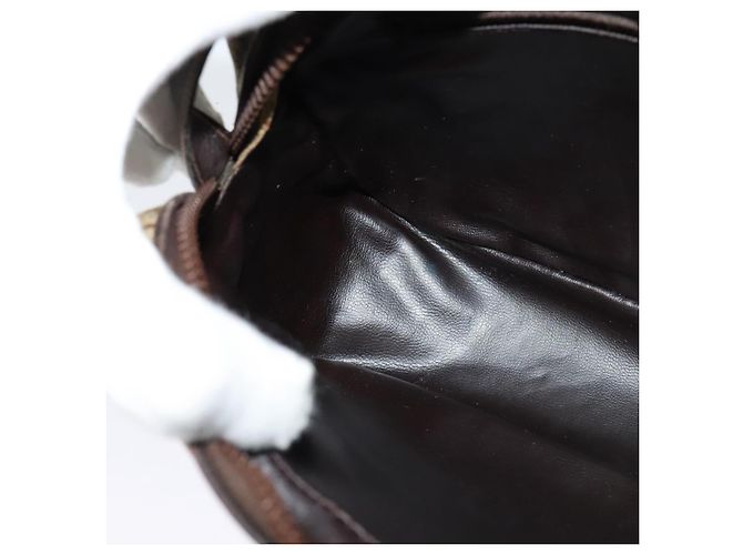 Céline Borsa a spalla Celine C Sulky in tela beige Auth BA757 - vista 15