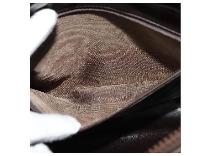Céline Borsa a spalla Celine C Sulky in tela beige Auth BA757 - vista 16